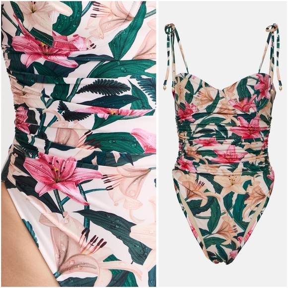 Agua by Agua Bendita Rabano Rocio One Piece Swimsuit - Picture 3 of 9